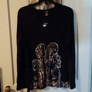 Chaps. XL lightweight hoodie